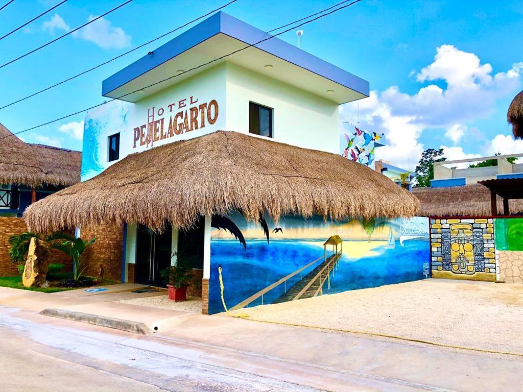 Hotel Pejelagarto Бакалар Екстер'єр фото